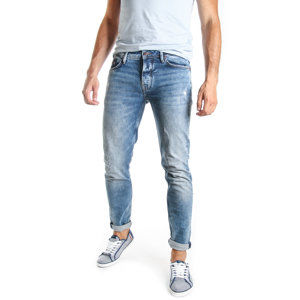 Pepe Jeans pánské modré džíny Hatch - 32/32 (000)